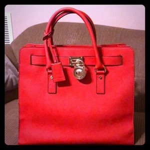 Red Micheal Kors Purse